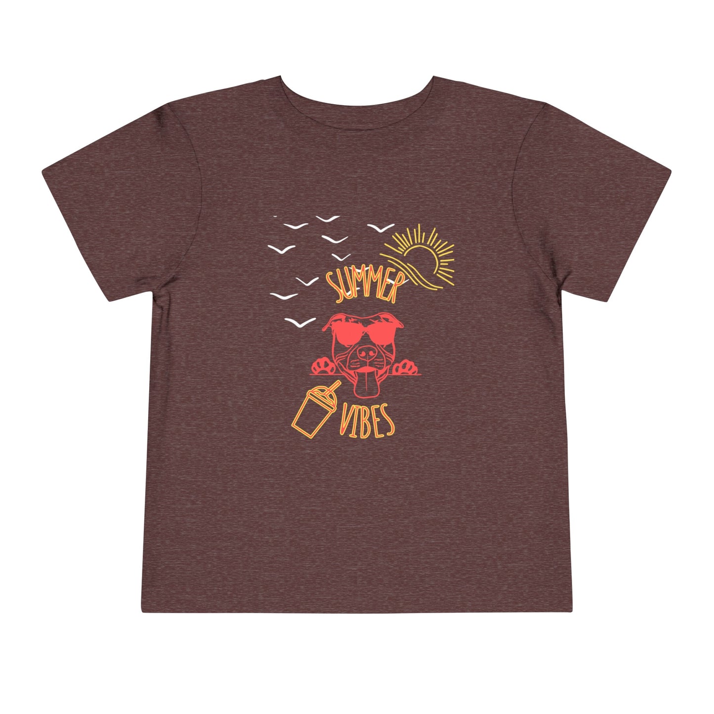 Summer Vibes - Pittie - Toddler Short Sleeve Tee