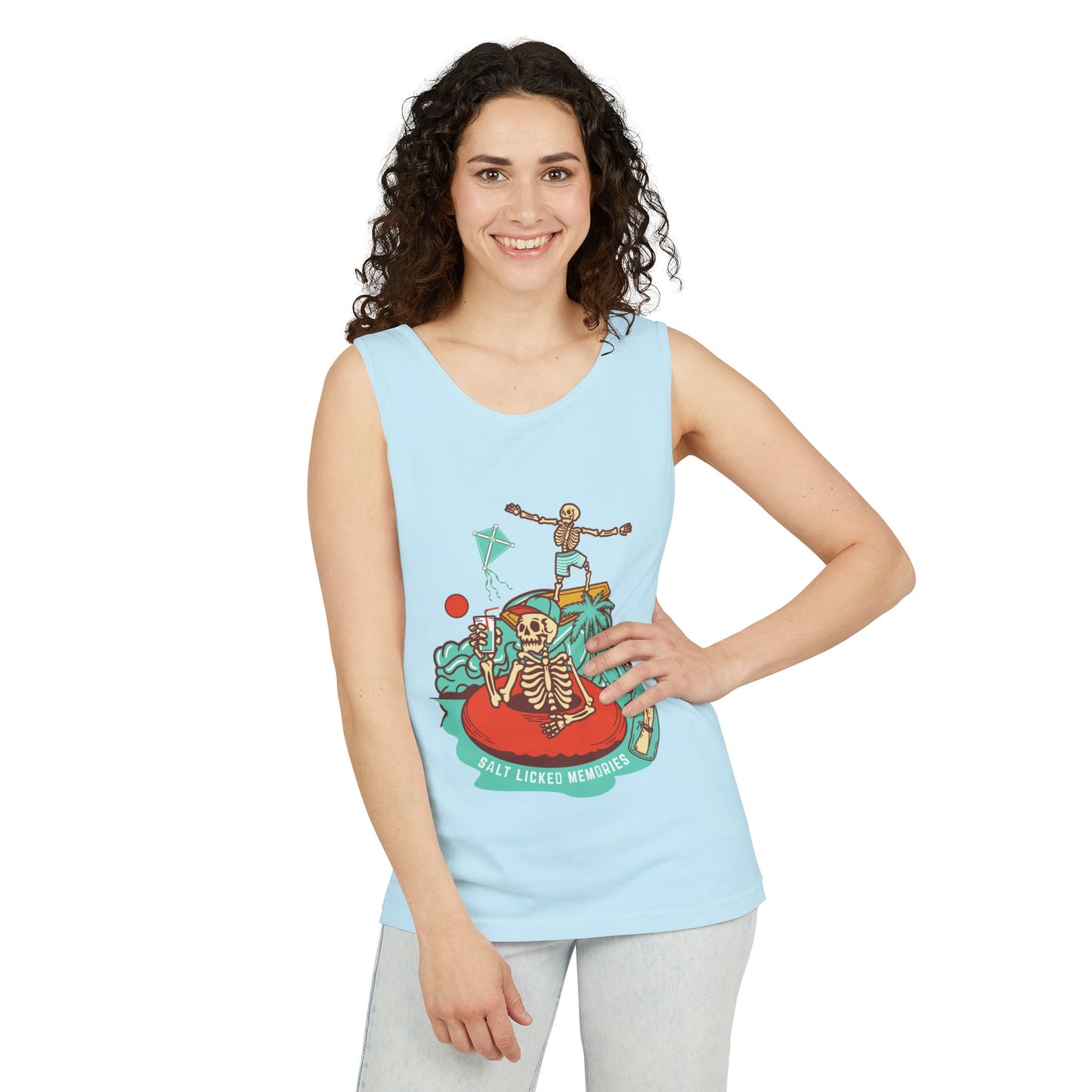 Beach Please - Salt Licked Memories - Seasonal Tank