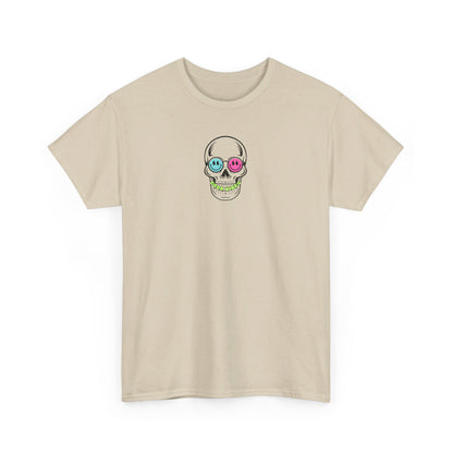 Good Vibes Smiling Skull Unisex Tee