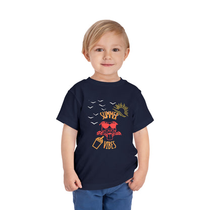 Summer Vibes - Pittie - Toddler Short Sleeve Tee