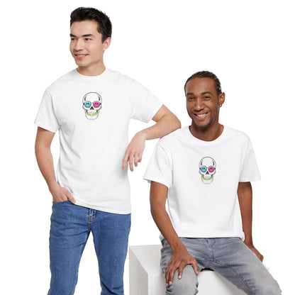 Good Vibes Smiling Skull Unisex Tee