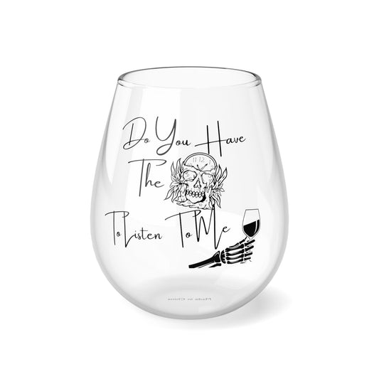 Stemless Wine Glass, 11.75oz