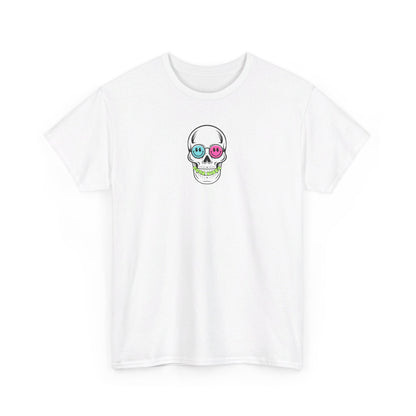 Good Vibes Smiling Skull Unisex Tee