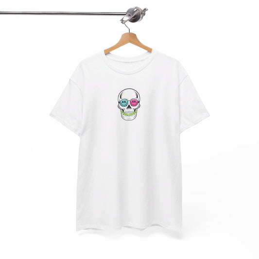 Good Vibes Smiling Skull Unisex Tee