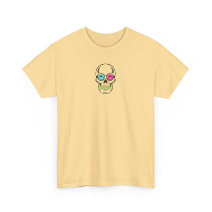 Good Vibes Smiling Skull Unisex Tee