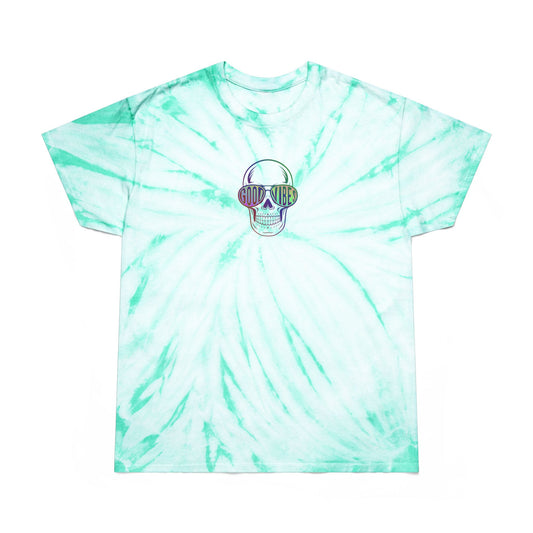 Good Vibez Skull - Tie-Dye Tee Shirt