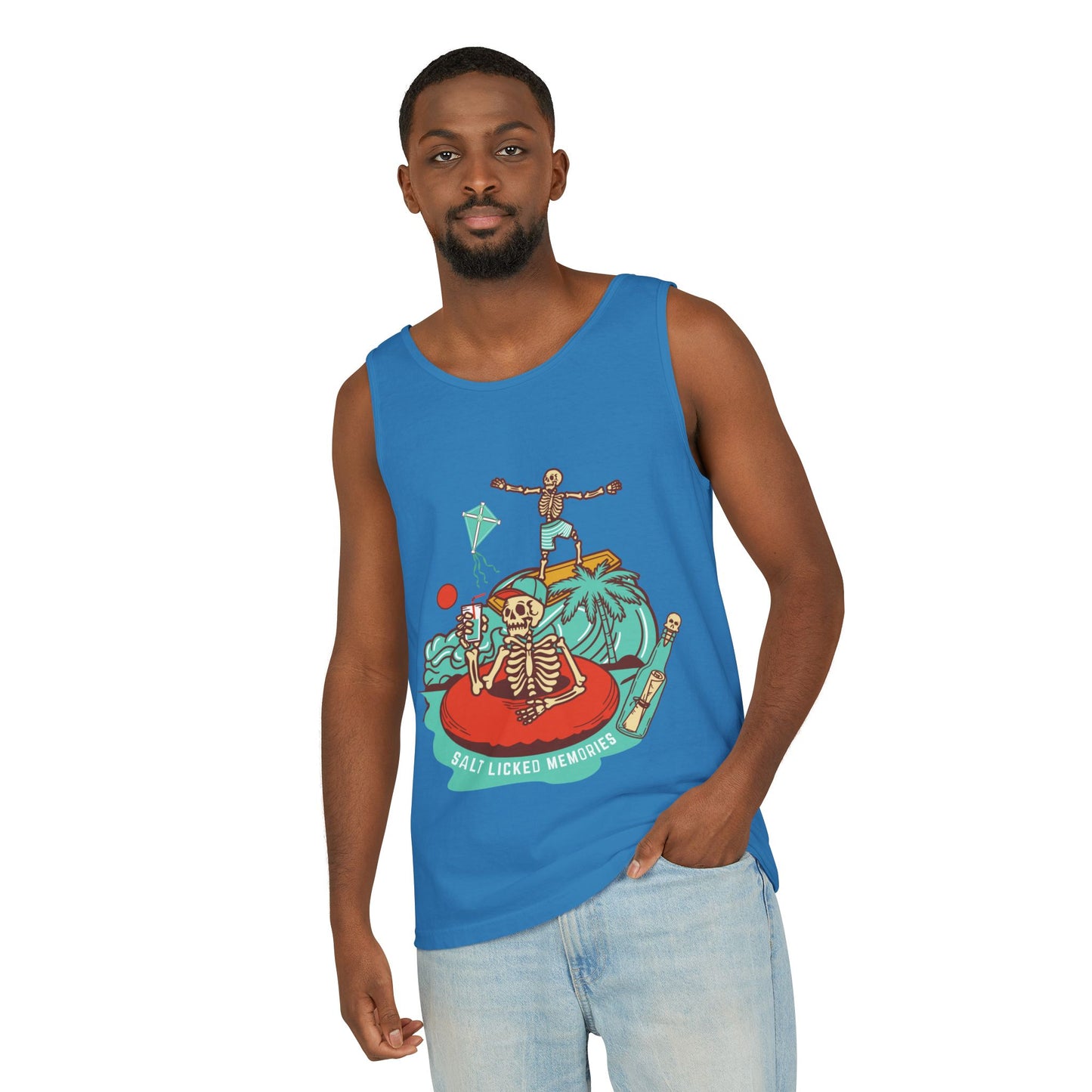 Beach Please - Salt Licked Memories - Seasonal Tank